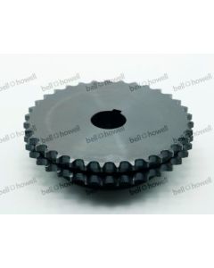 PINION Z35-1/2" D30 DOUBLE